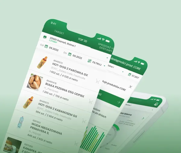 Design sprint and prototyping franchise store management solution for Żabka