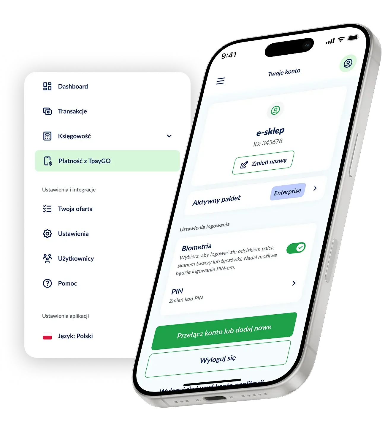 tpay-mobile-payments-app-account-settings-biometric-pin-login