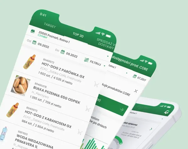 Design Sprint and prototyping franchise store management solution for Żabka