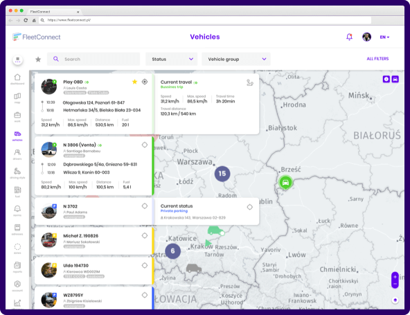 Web interface